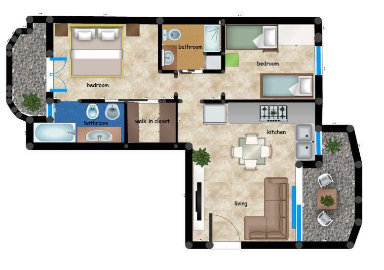 Appartamento Viserba Mare/Fiera ريميني المظهر الخارجي الصورة